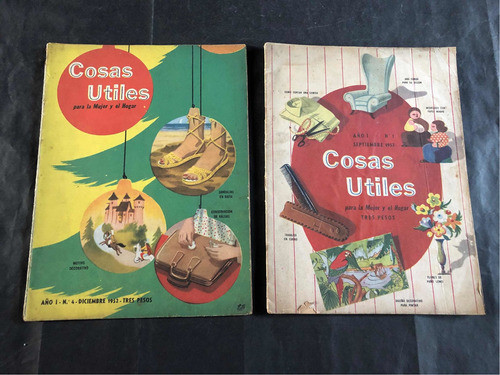 Antiguas Revistas Cosas Útiles Numero 1 Y 4. 54279 0