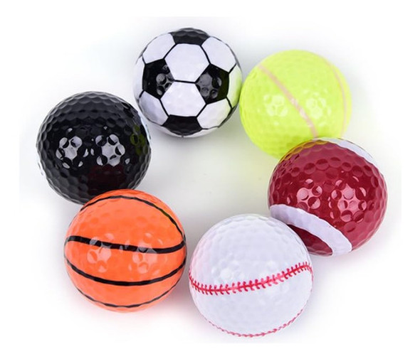 Marketboss 6 Pcs Pelotas De Golf (baloncesto, Fútbol, ??vole 1 Marketboss 6 Pcs Pelotas De Golf (baloncesto, Fútbol, ??vole 1