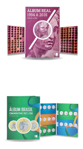Álbum Numismática Real 1994 A 2035 + Olímpiadas Rio 2016 0