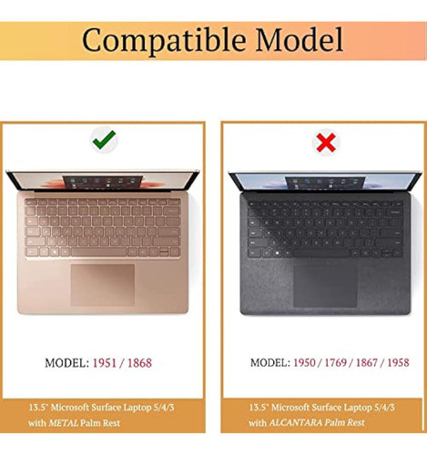 Cissook Funda Para Portátil Microsoft Surface 1