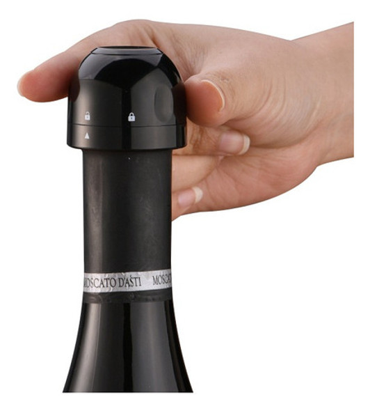 Tampa Rolha Com Trava Vedadora A Vácuo Para Garrafa Vinho 0