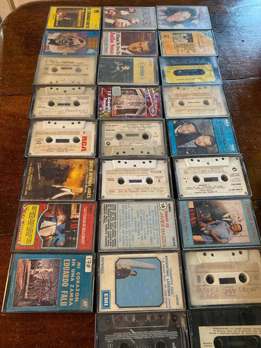 Lote 27 Cassettes De Tango, Folklore Y Vals 0