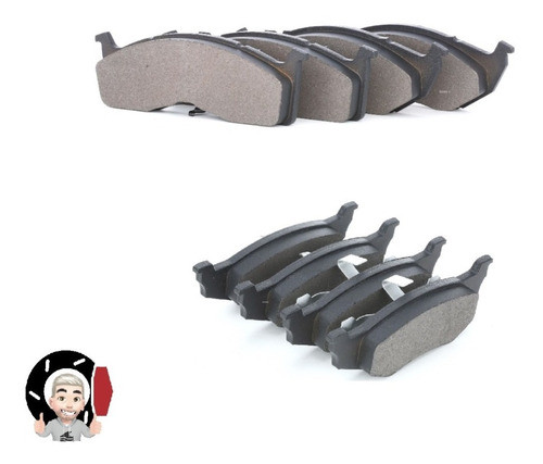 Pastillas De Freno 4 Ruedas Chrysler Neon 0