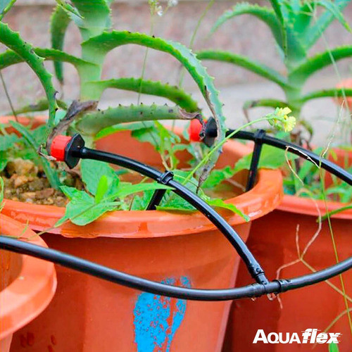 Conector Tee Para Microtubo   1/4  X 5 Unidades  Aquaflex 1