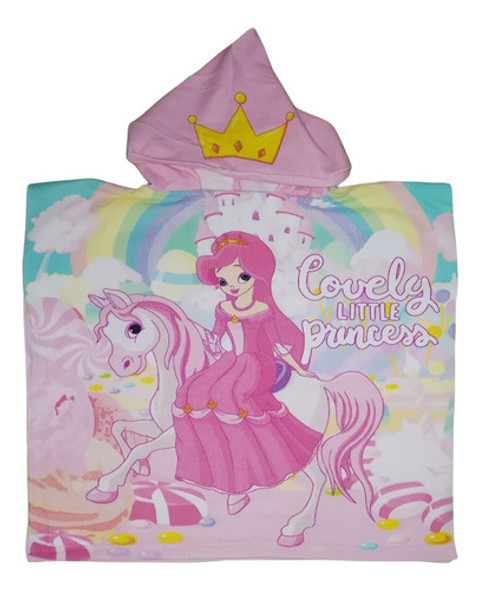Poncho De Toalla Infantil Princesa 0 Poncho De Toalla Infantil Princesa 0