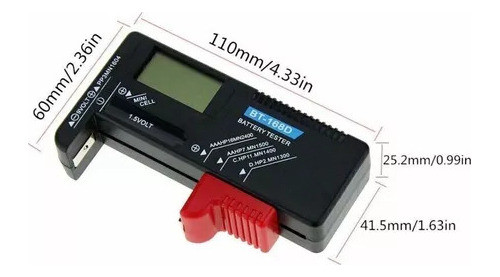 Tester Baterias Y Pilas Aa Aaa Digital - Factura A / B 1