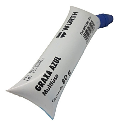 Graxa Azul Sache 80g - Wurth - 0