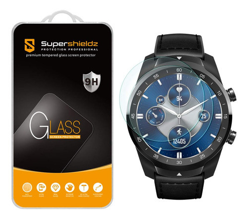(paquete 2) Supershieldz Diseñado Ticwatch Pro S, Ticwatch Y 0