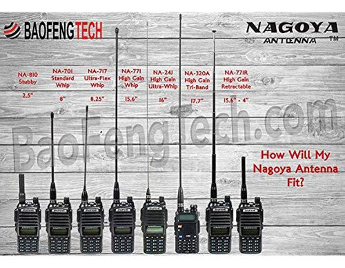 Autentica Nagoya Na-771 Antena De Latigo Vhf / Uhf (144/43 1