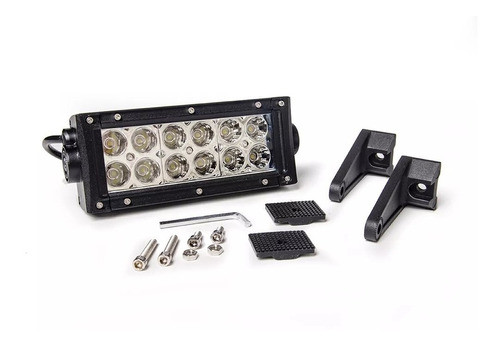 Faro Auxiliar Barra De 12 Led 36w Moto Auto 4x4 Bote Epistar 0