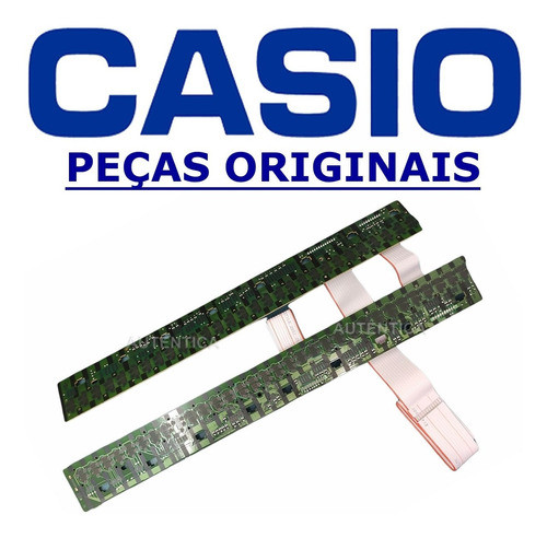 Régua Placa Para Teclado Casio Mzx300, Mzx500 0