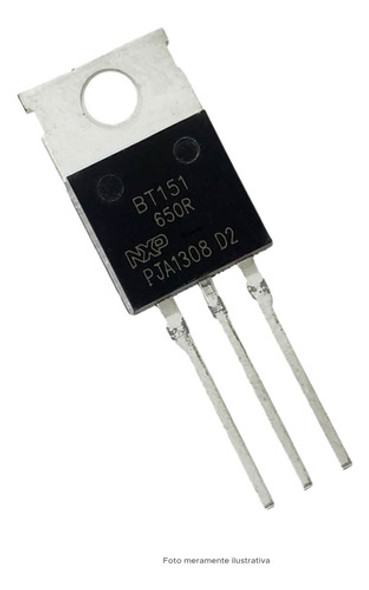 10x Transistor Bt151-650 = Bt 151-650  = Bt151 650r - To220 1