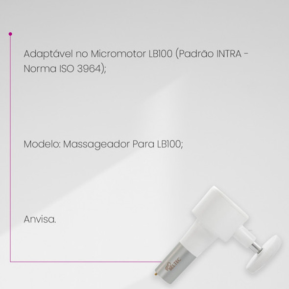 Acessório Massageador Para Lb100 Beltec 1 Acessório Massageador Para Lb100 Beltec 1