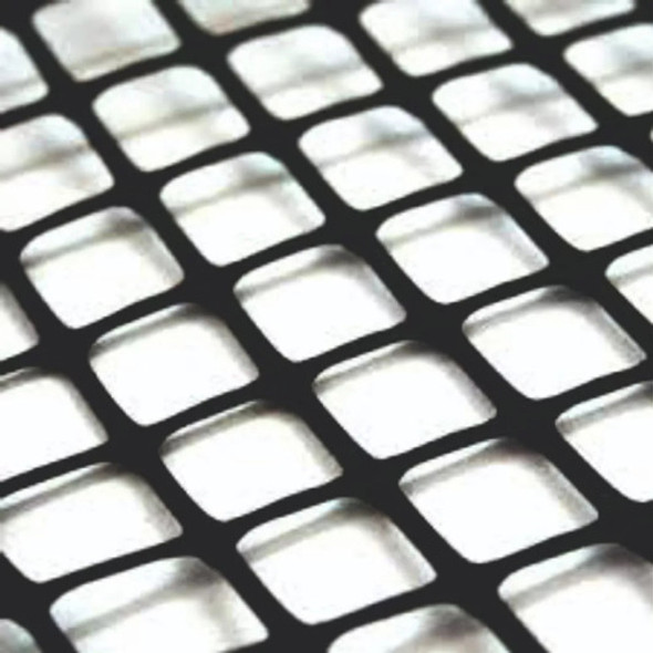 Cerco Malla Tejido Plastico Negro - Pack 10 Metros  (1.5 Cm) 1