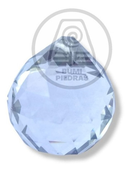 Esfera Bola Cristal Feceteada Feng Shui Mediana Bumi Piedras 0