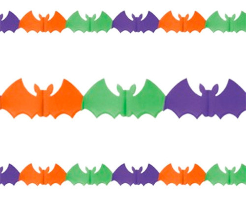 Guirnalda Murciélagos 300 X 20 X 15 Cm Decoracion Halloween 0
