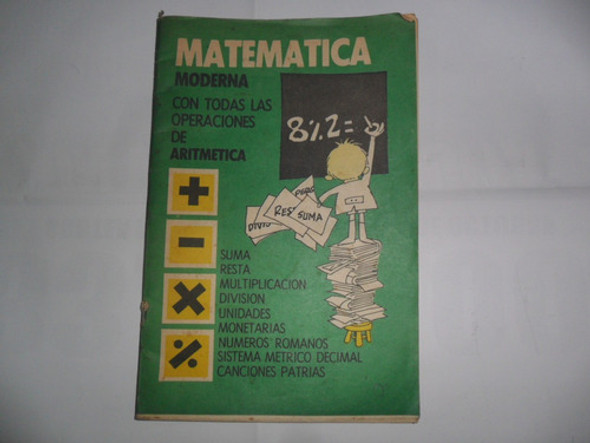 Matematica Moderna Aritmetica Editorial Betina 1984 0