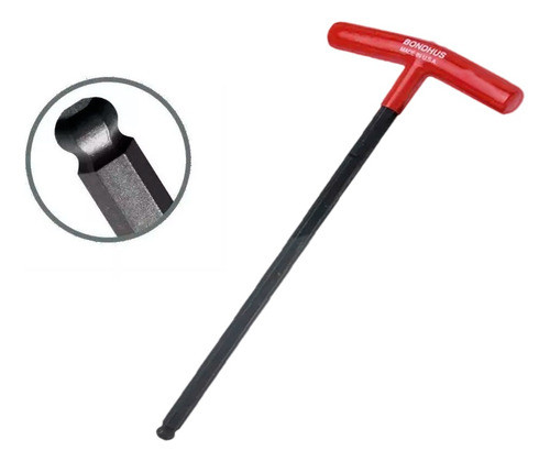 Llave Allen Bondhus T Metrica 10 Americana 1