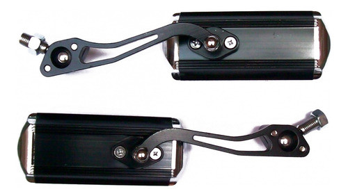 Espejo Rectangular Universal Negro 0