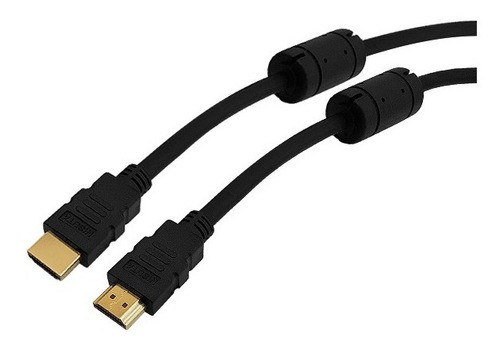 Cable Hdmi De 15m Dorado V2.0 Con Filtros 2160p 4k X 2k 0