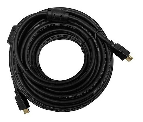 Cable Hdmi De 15m Dorado V2.0 Con Filtros 2160p 4k X 2k 1