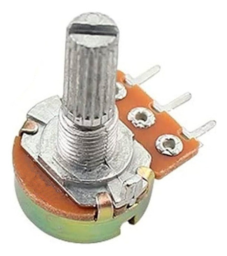 Potenciometro 2.5k Ohms Lineal Pote 20mm B2k5 2k5 Nubbeo 1