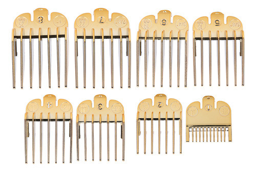 Hair Clipper Limit Comb, 8 Peças, Substituição De Posicionam 0