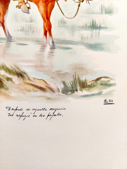 Lamina Eleodoro Marenco Pajales 1872 Gaucho Martin Fierro 0