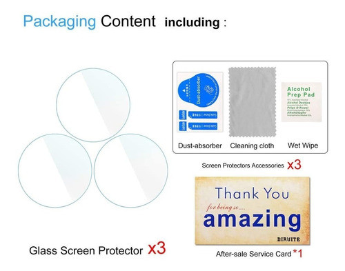 Protector Pantalla Para  Garmin Fenix 6s 6s Pro 6s Sapphire 0