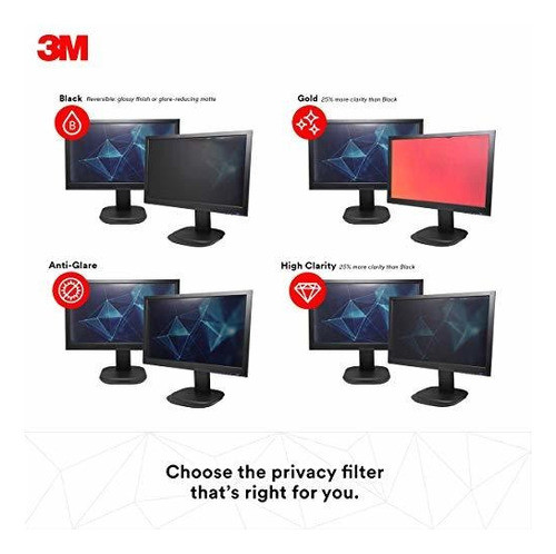 3m Gold Filtros De Privacidad Para Monitores Dorado 1