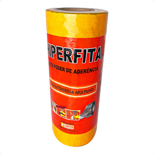 Kit 5 Fita Veda Tudo Impermeabilizante Telhado  30 Cm X 10m 1
