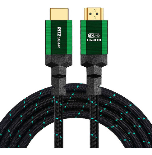 Cable Hdmi 2.0 4k De 30 Pies [paquete De 2 Unidades] De Ritz 0