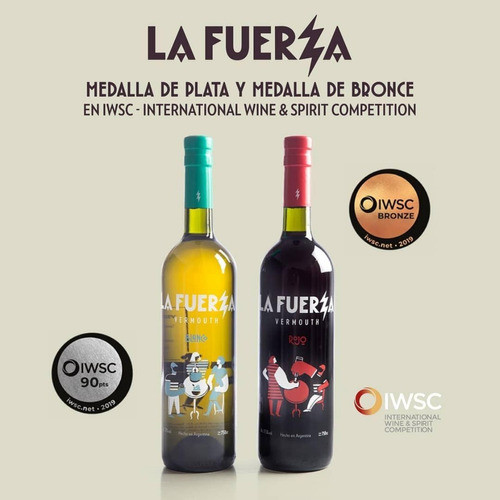 Valientes Rojo En Lata X 6 Unid Hecho Con Vermu La Fuerza 1