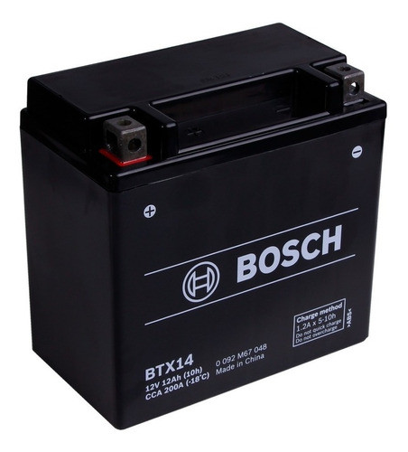 Batería Moto Bosch Btx14 0