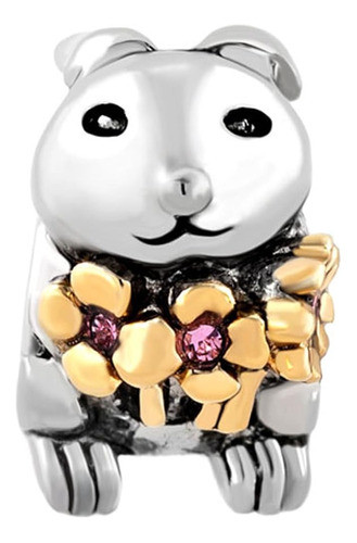 Lovelyjewelry Spring Flower Bunny Rabbit Animal Beads Para P 1