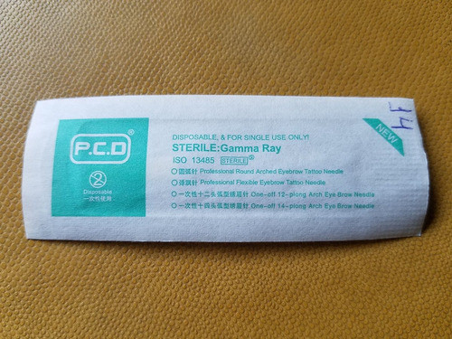 Kit Agujas Microblading 7 8 11 12 14 15 16 19  Set 3 Un 1