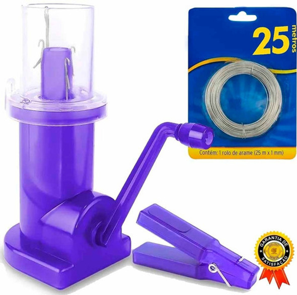 Máquina Tricotin Tear Rabo De Gato Com Arame 0