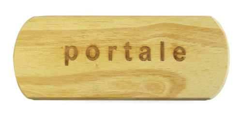 Cepillo Portale Calzado Lustrador Madera 15 Cm 1
