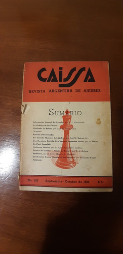 Caissa Revista Argentina De Ajedrez Nro 162 0