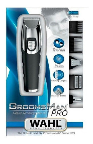 Trimmer Afeitadora Pelo Y Barba Groomsman Pro 9893 Wahl 1