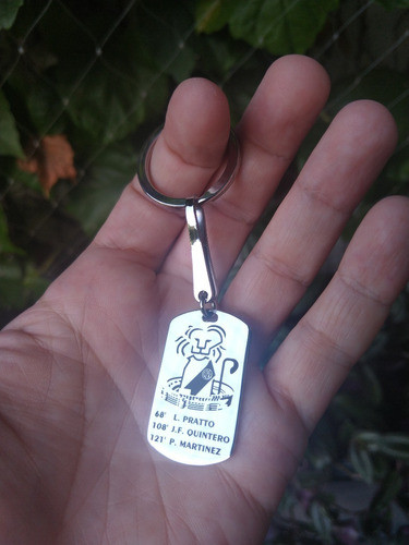 Llavero Acero River Plate Personalizado Escudo Logo Etc 1