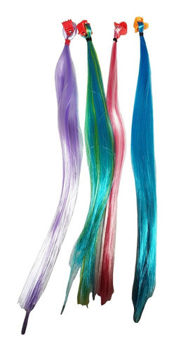Mechas Fluo Para El Pelo Souvenir Regalo Piñata Niña X 15 1