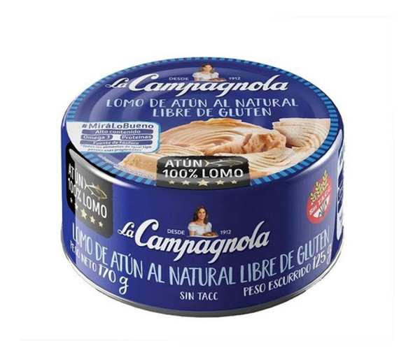 Lomo De Atún Al Natural 170g Pack X3u *golosinas Del Sur* 1