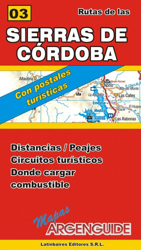 Mapas De Sierras De Córdoba Argenguide 0