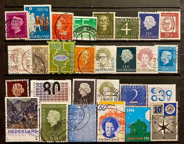Holanda - Lote De 27 Sellos - Temas Varios  P206 0