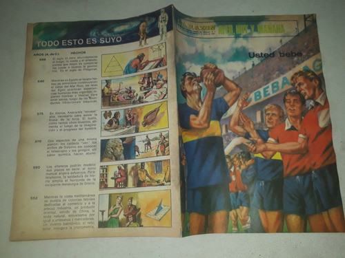 Revista La Razon N° 8 Mayo De 1967 - Boca Independiente 0