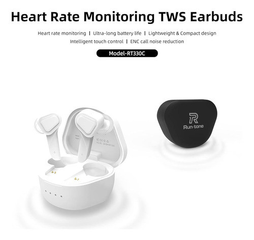 Monitoreo De Frecuencia Cardíaca Auriculares Tws Auriculares 1