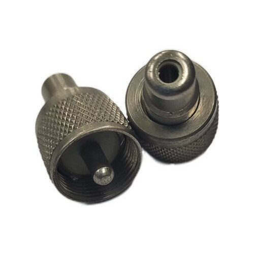 Adaptador Plug Pl259 A Jack Rca - Escar 0