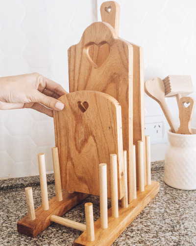 Organizador Multiuso Madera Paraíso 1