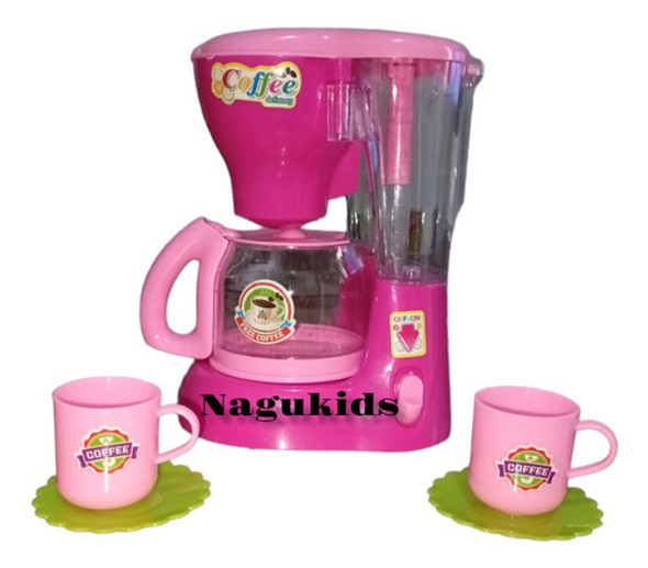 Cafetera Electrodomestico Juguete Infantil Con Luz Y Sonido 0